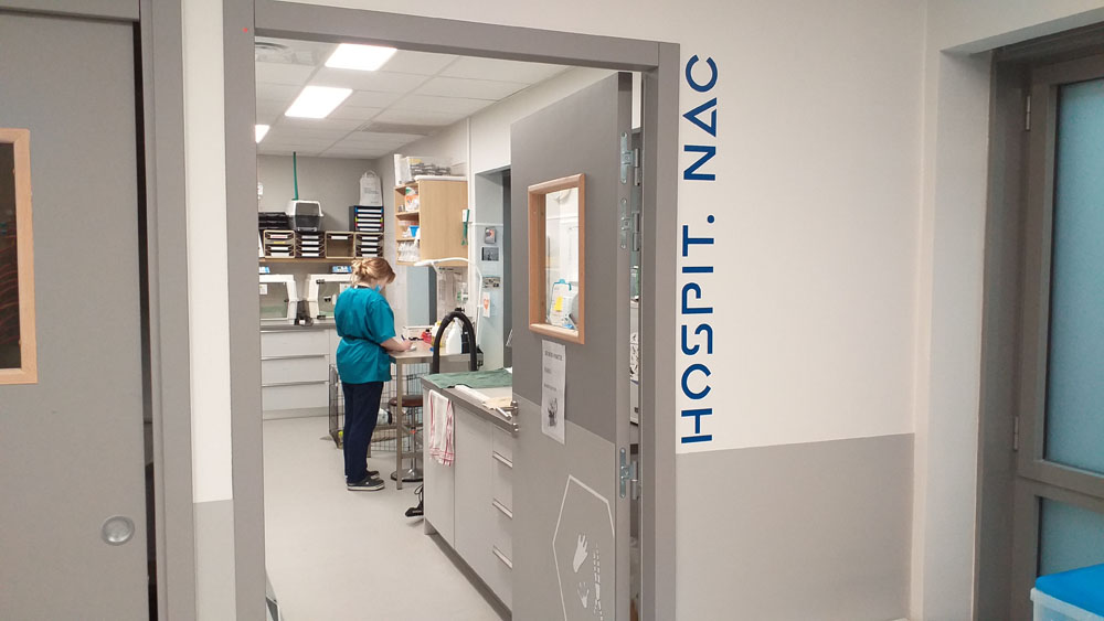 L'espace d'hospitalisation dédié aux NAC